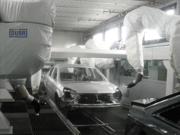  The LOCC-Box gains specification from automotive paint plant!