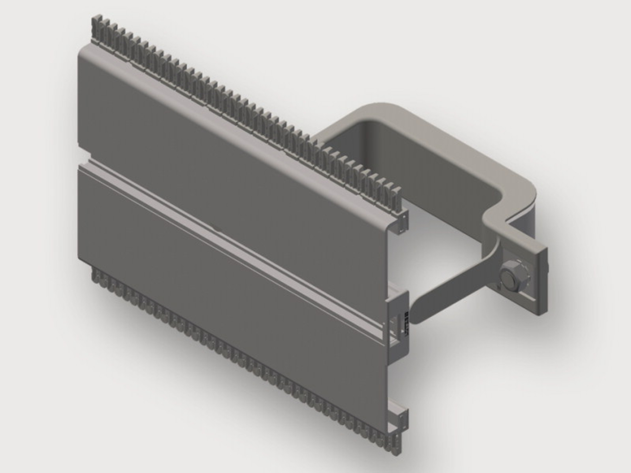 380124M0013 Standard module, preassembled from rail type MS and