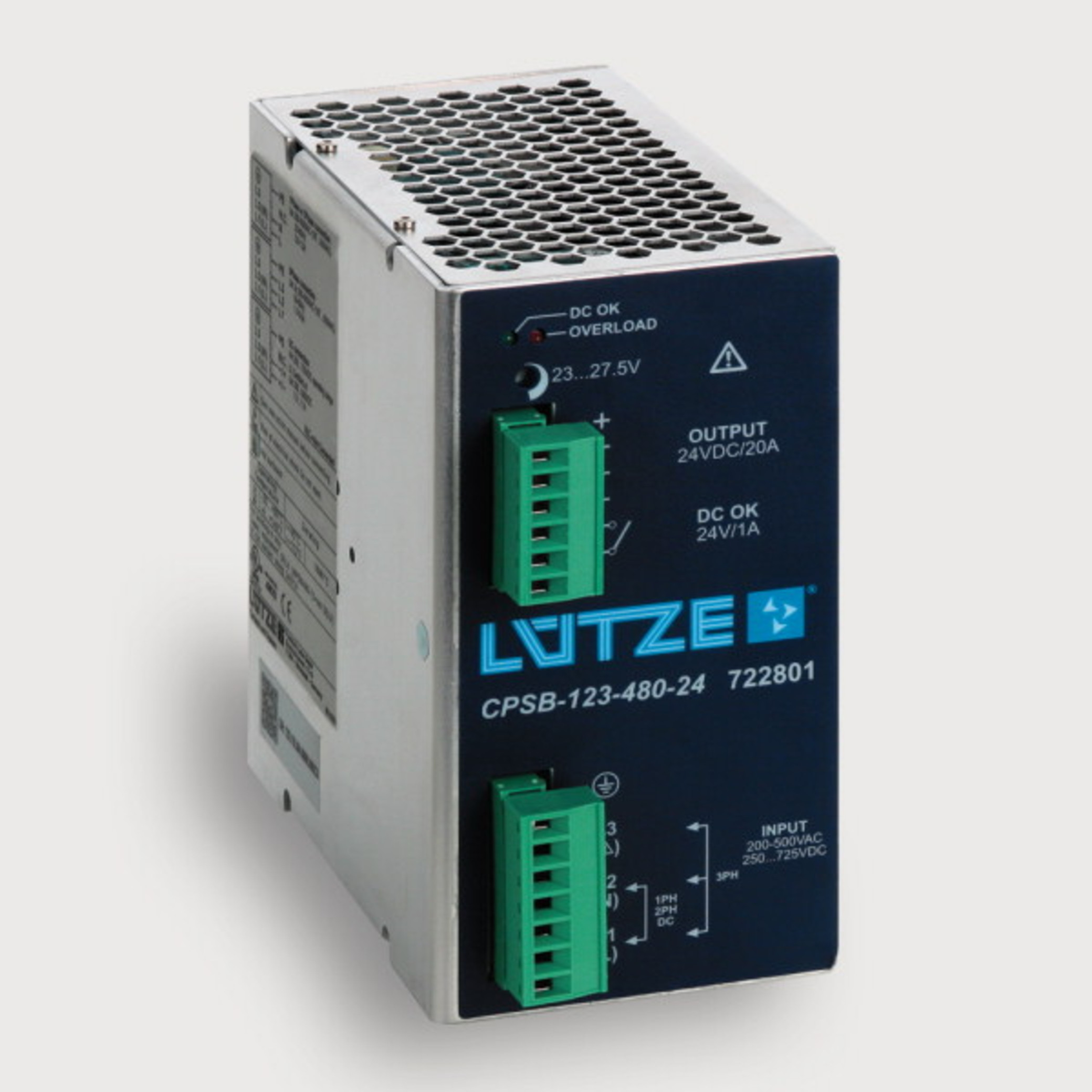 722801 - regulated, 480 W 722801 - regulated, 480 W