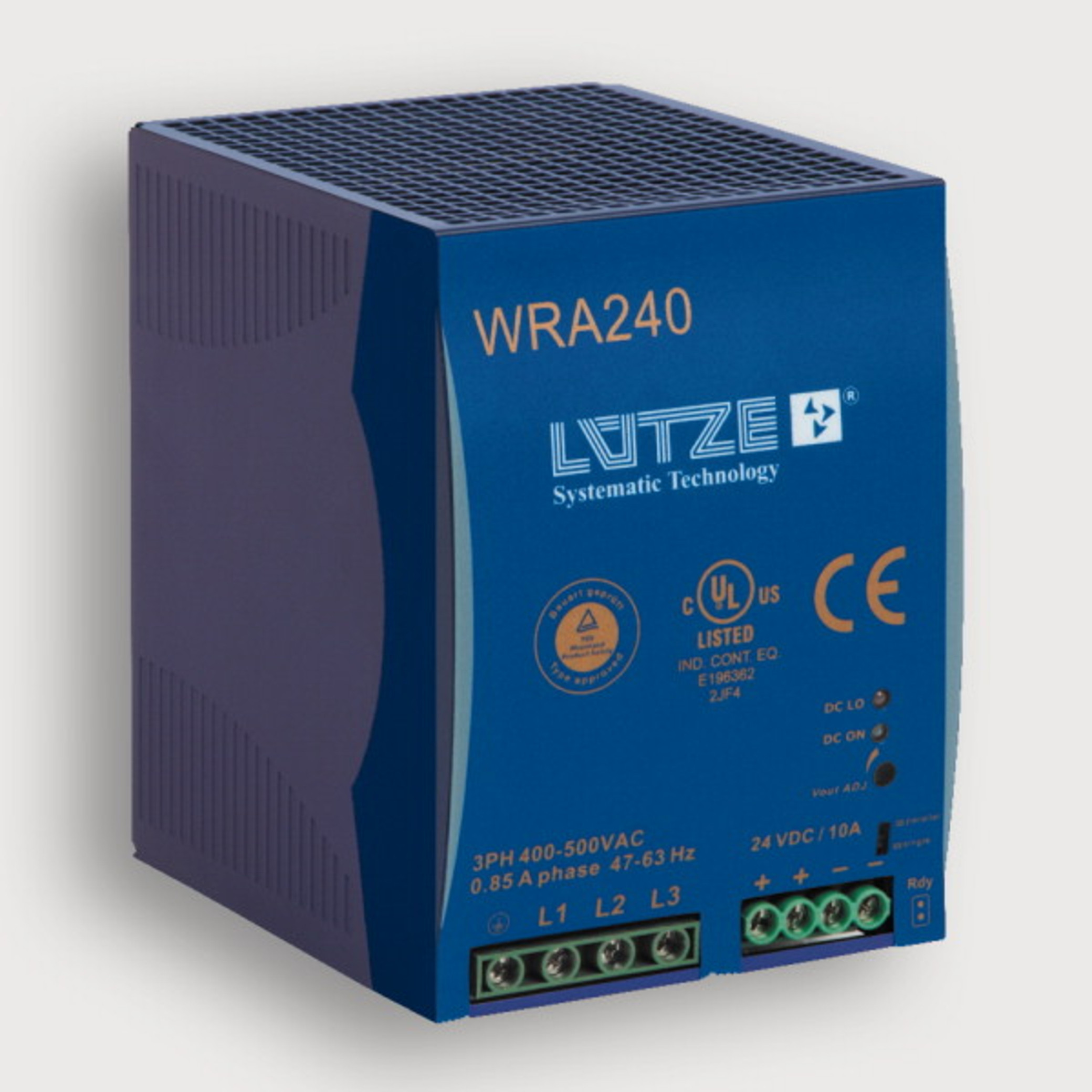 722804 - regulated, 240 W, 3-phase 722804 - regulated, 240 W, 3-phase