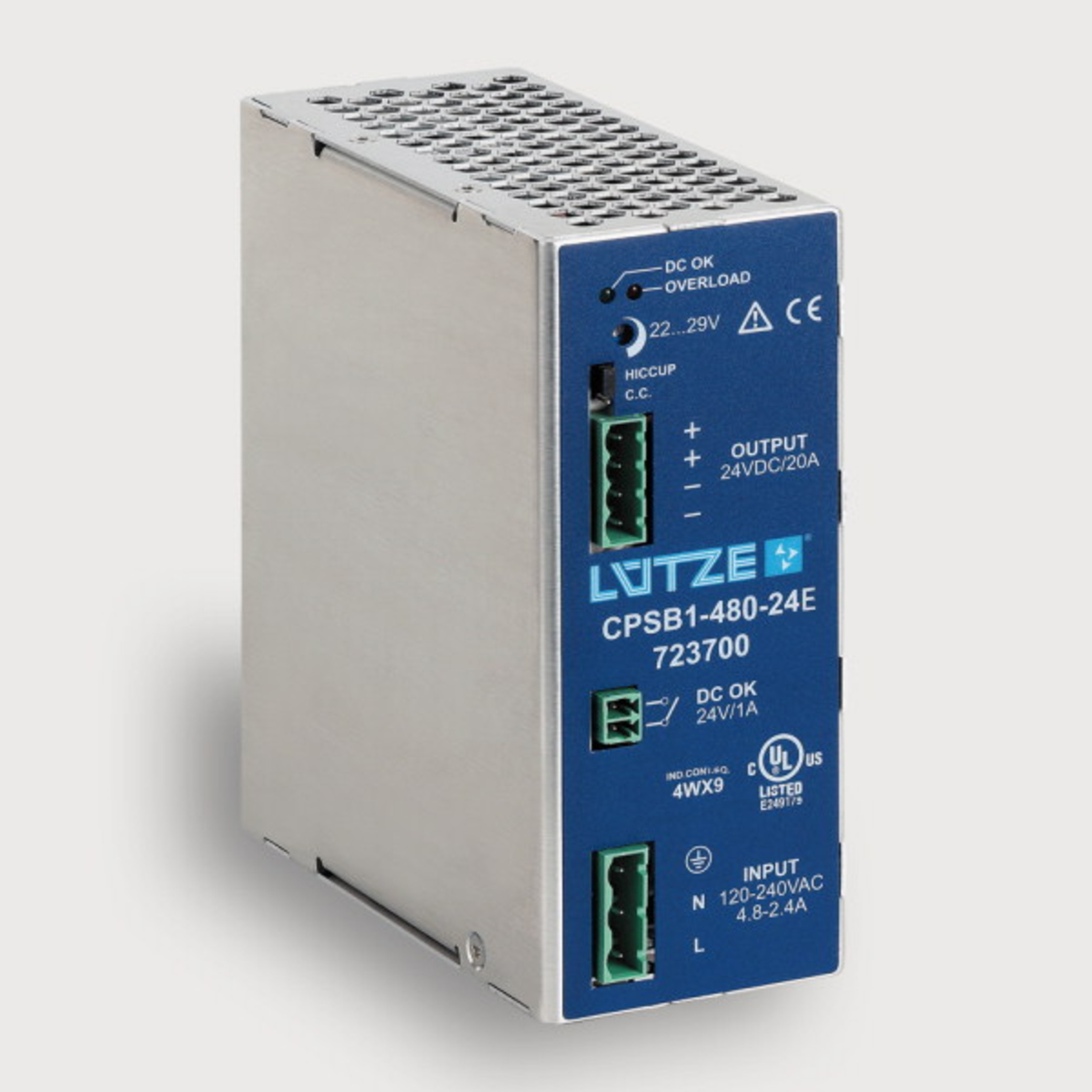 723700 - regulated, 480 W 723700 - regulated, 480 W