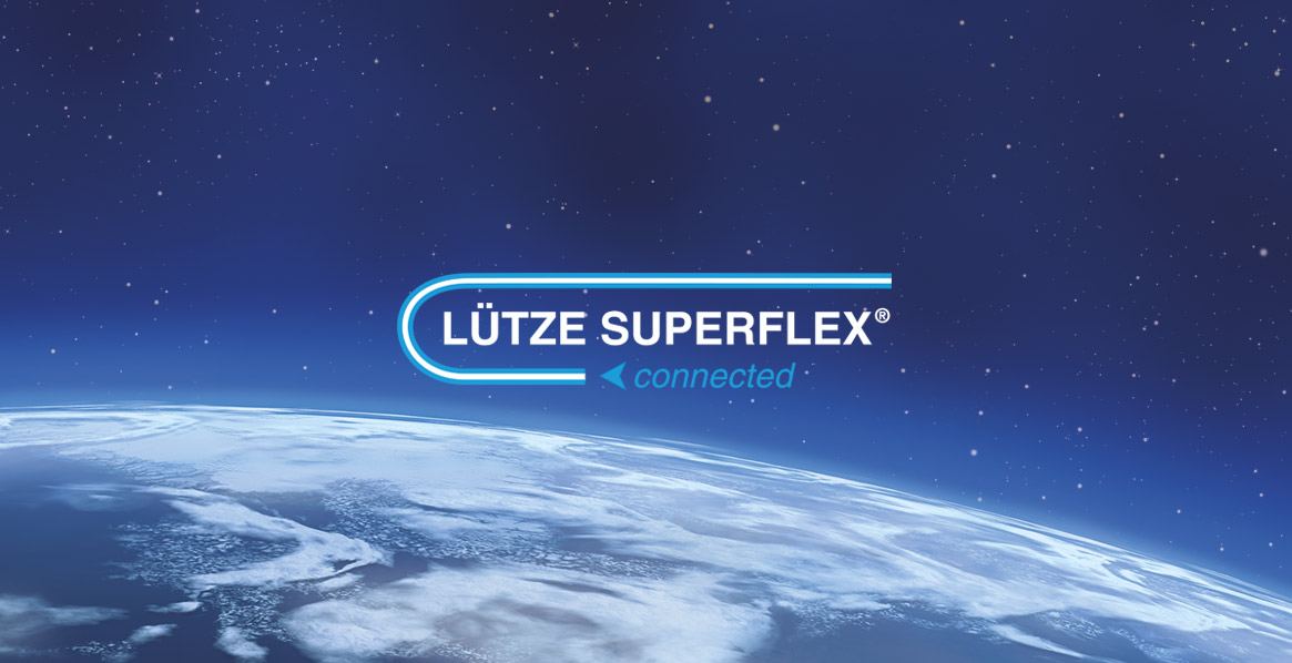 "LÜTZE SUPERFLEX® Connected" label - Friedrich Lütze GmbH